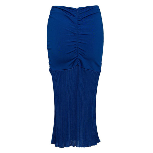 Blue Viscose Midi Tom Ford