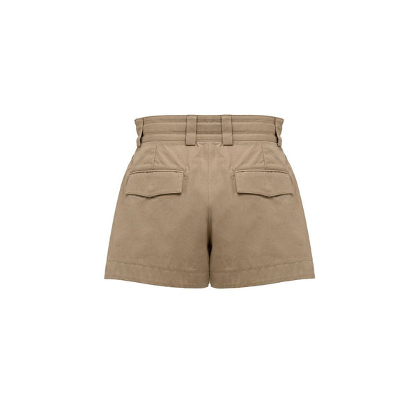 Beige Cotton Bermuda Dolce & Gabbana