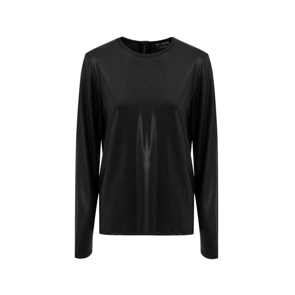 Black Viscose Long Sleeve Tom Ford
