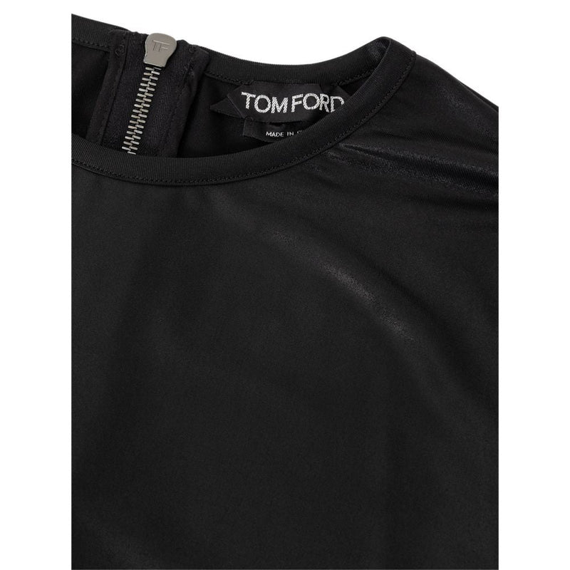 Black Viscose Long Sleeve Tom Ford