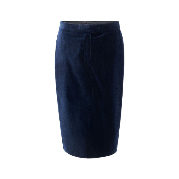 Blue Cotton Skirt Tom Ford