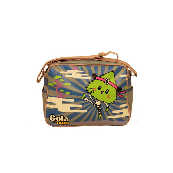 Light Blue Synthetic Women Handbag Gola