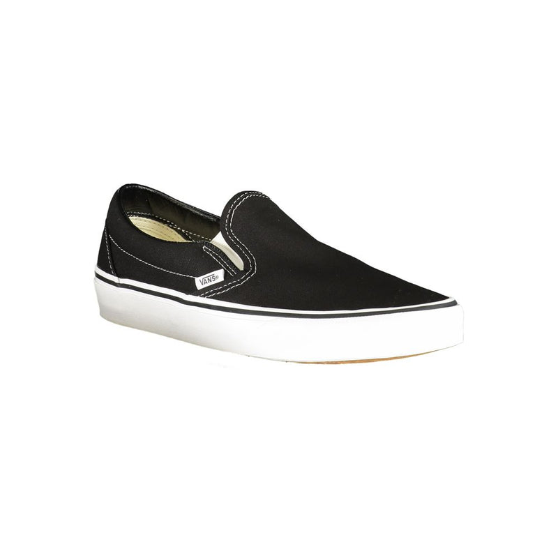 Black Polyester Women Sneaker Vans