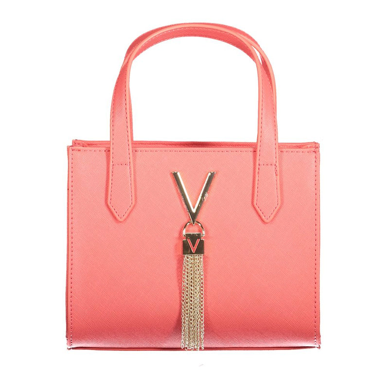 Pink Polyethylene Women Handbag Valentino Bags