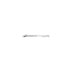 Minimal Logo Id Tag Bracelet MM6