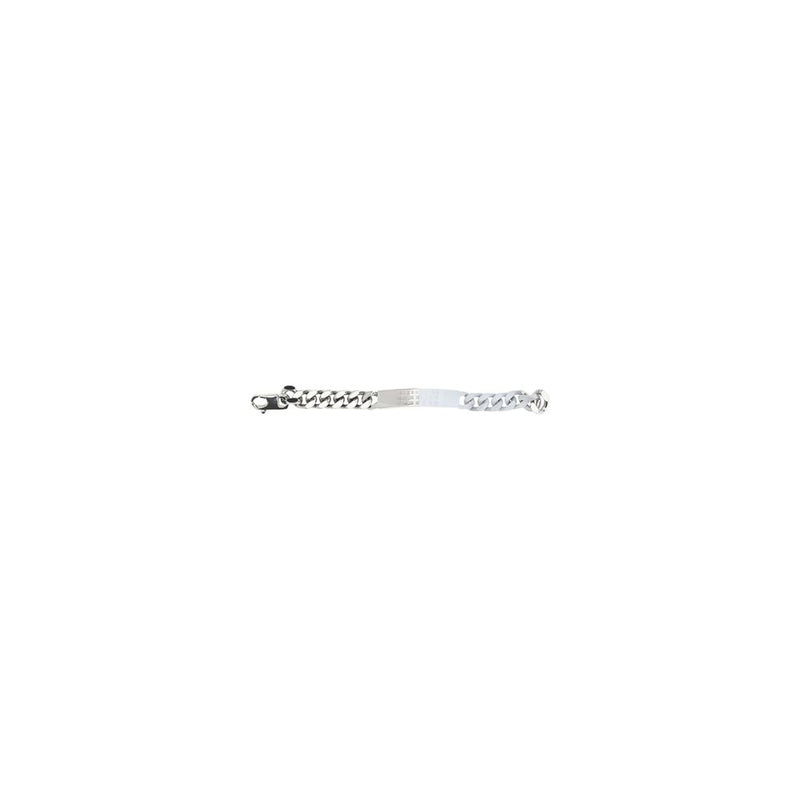 Minimal Logo Id Tag Bracelet MM6