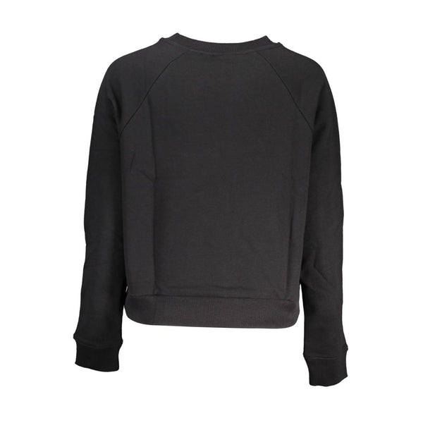Black Cotton Women Sweater Vans