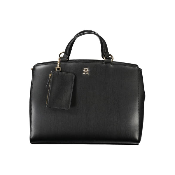 Black Polyethylene Women Handbag Tommy Hilfiger