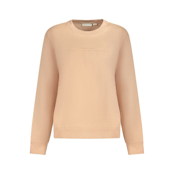 Pink Cotton Women Sweater Calvin Klein