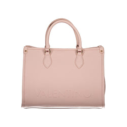 Pink Polyethylene Handbag Valentino Bags