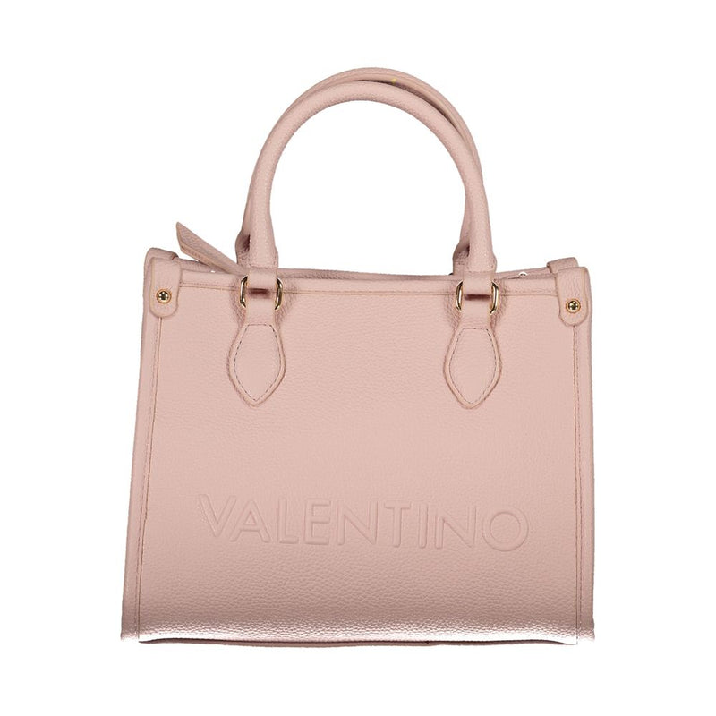 Pink Polyethylene Handbag Valentino Bags