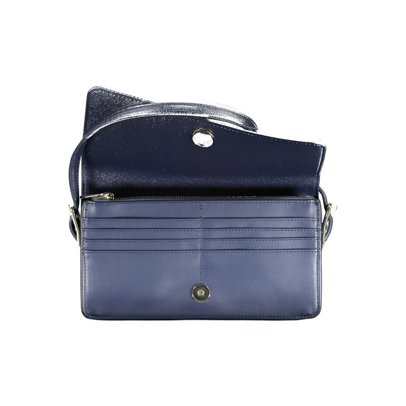 Blue Polyethylene Women Handbag Tommy Hilfiger