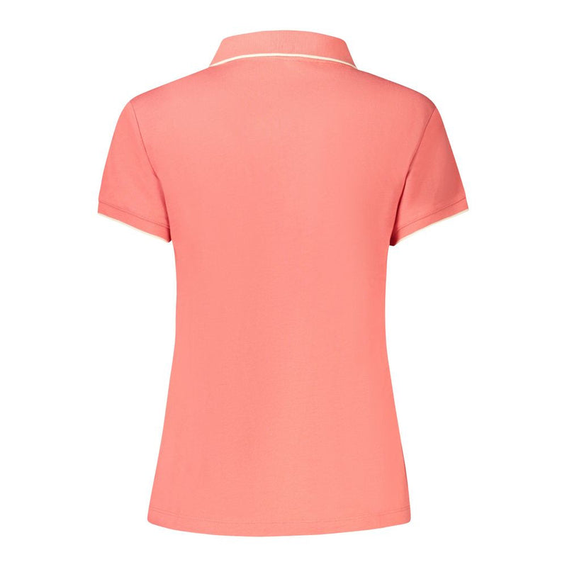 Pink Cotton Women Polo Shirt North Sails