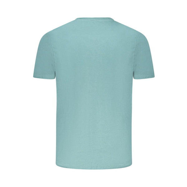 Green Cotton Men T-Shirt Lee