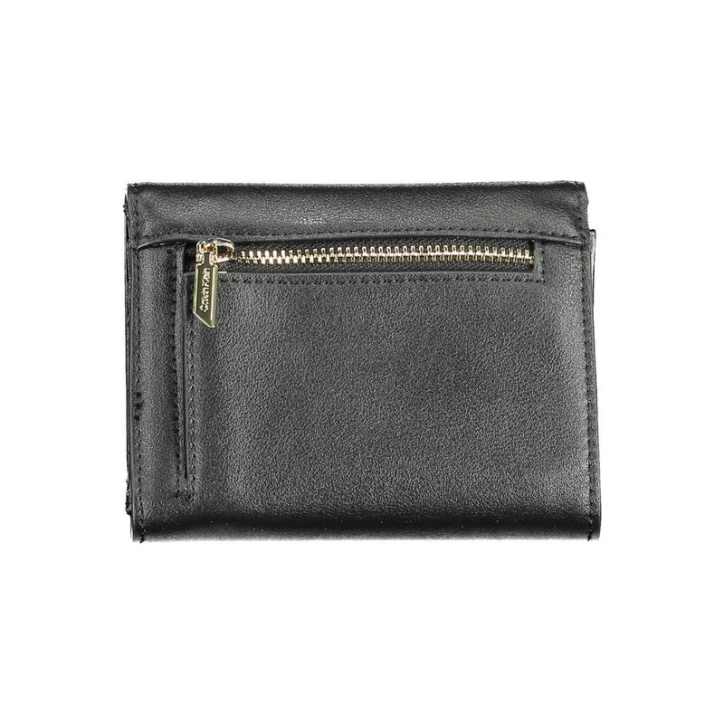 Black Polyethylene Women Wallet Calvin Klein