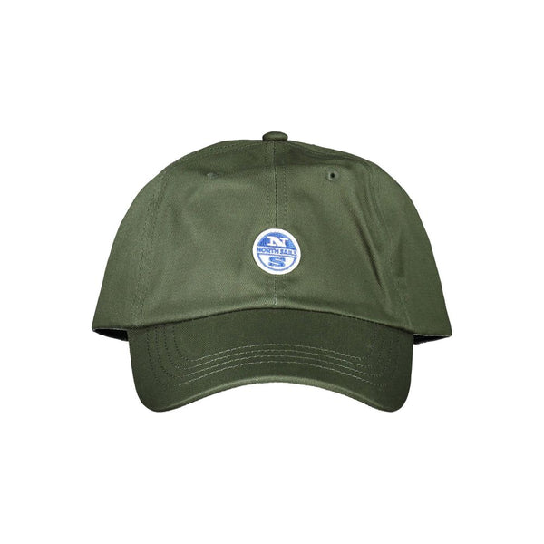 Green Cotton Men Cap North Sails