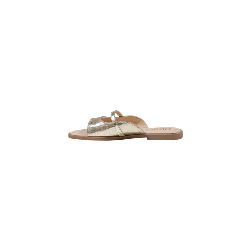 Gold Polyethylene Sandal Liu Jo