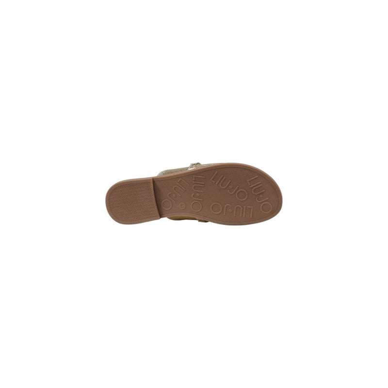 Gold Polyethylene Sandal Liu Jo