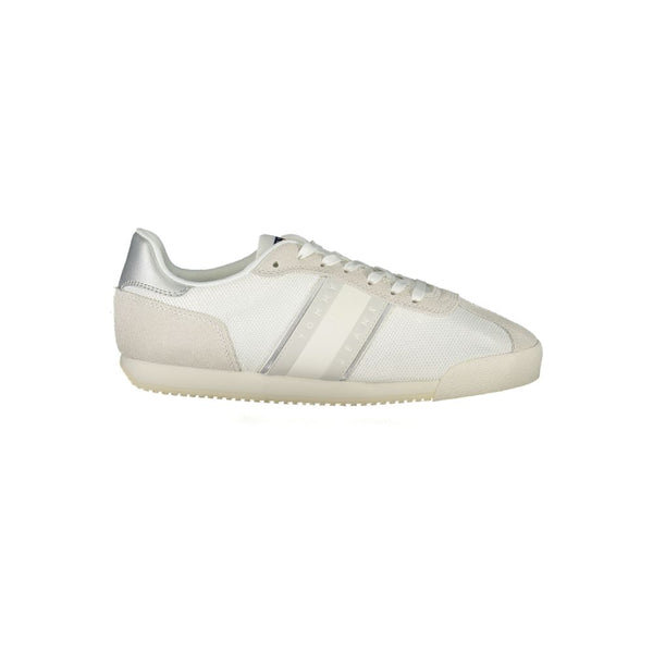 White Polyester Women Sneaker Tommy Hilfiger