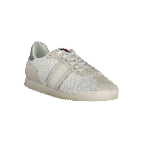 White Polyester Women Sneaker Tommy Hilfiger