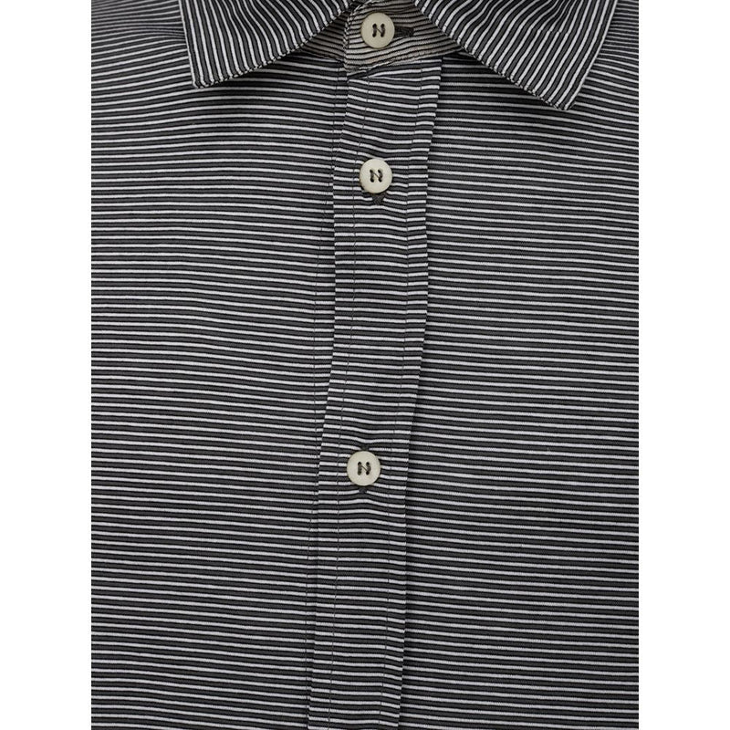 Bicolor Cotton Shirt Canali