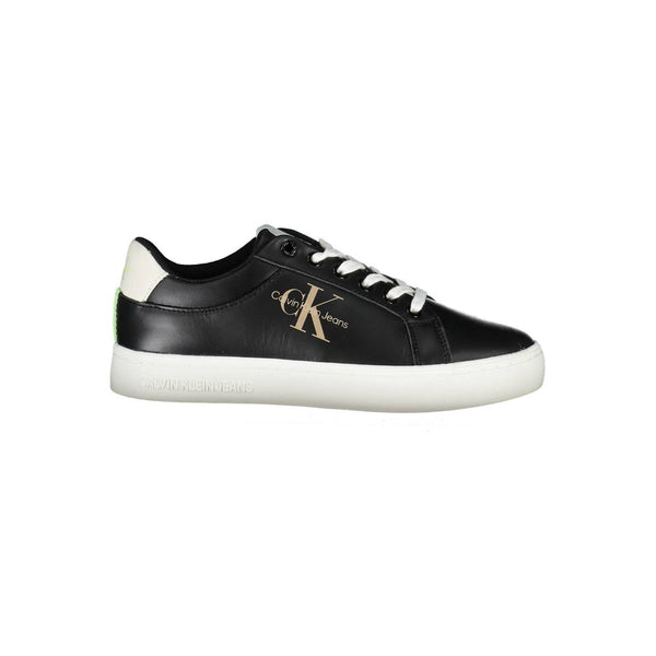 Black Polyester Women Sneaker Calvin Klein