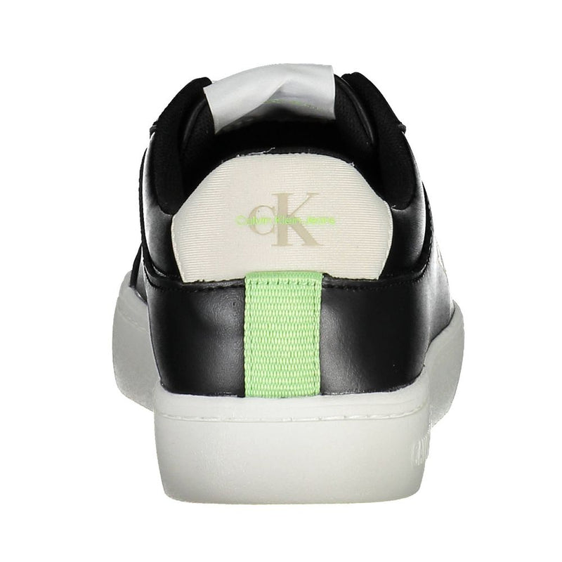Black Polyester Women Sneaker Calvin Klein