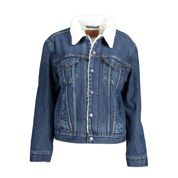 Blue Cotton Women Jacket Levi's