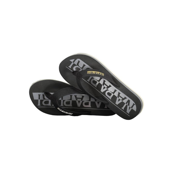 Black Polyester Women Sandal Napapijri