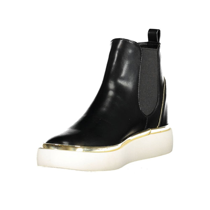 Black Polyester Women Boot U.S. POLO ASSN.