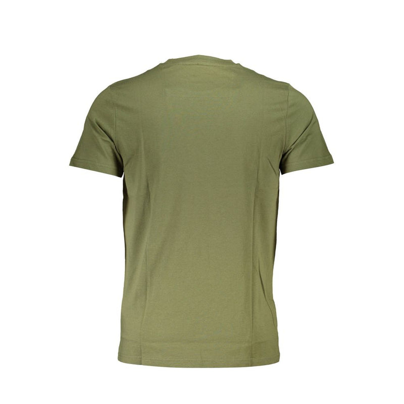 Green Cotton Men T-Shirt Cavalli Class