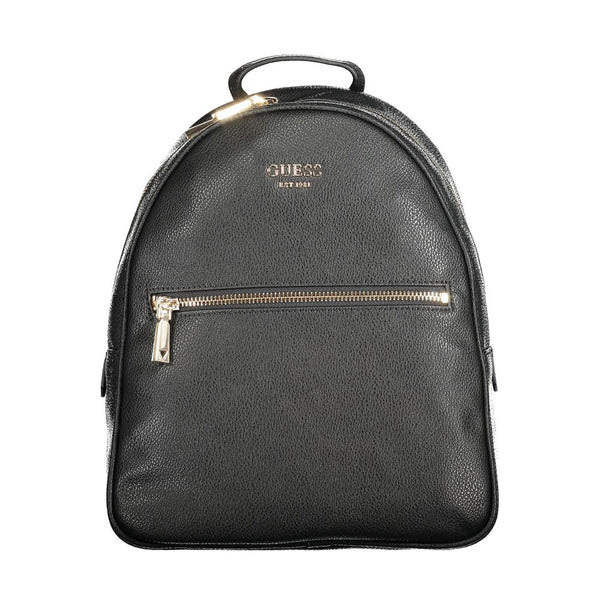 Black Polyethylene Women Backpack Guess Jeans