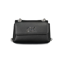 Black Polyethylene Women Handbag Calvin Klein