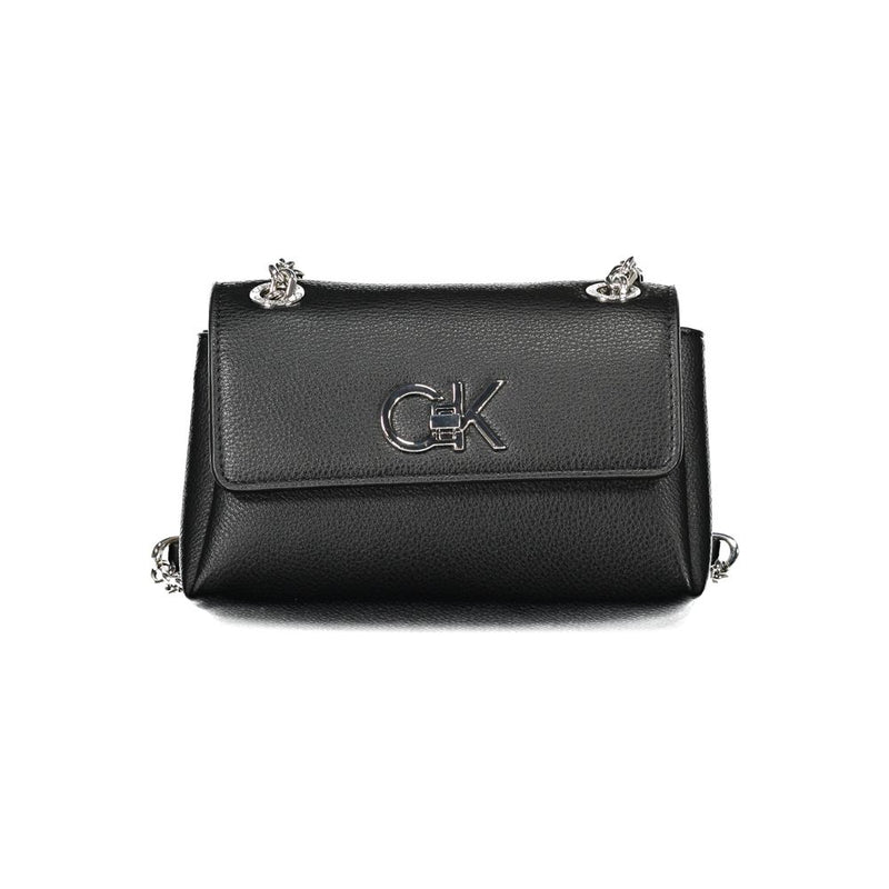 Black Polyethylene Women Handbag Calvin Klein