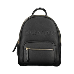 Black Polyethylene Backpack Valentino Bags