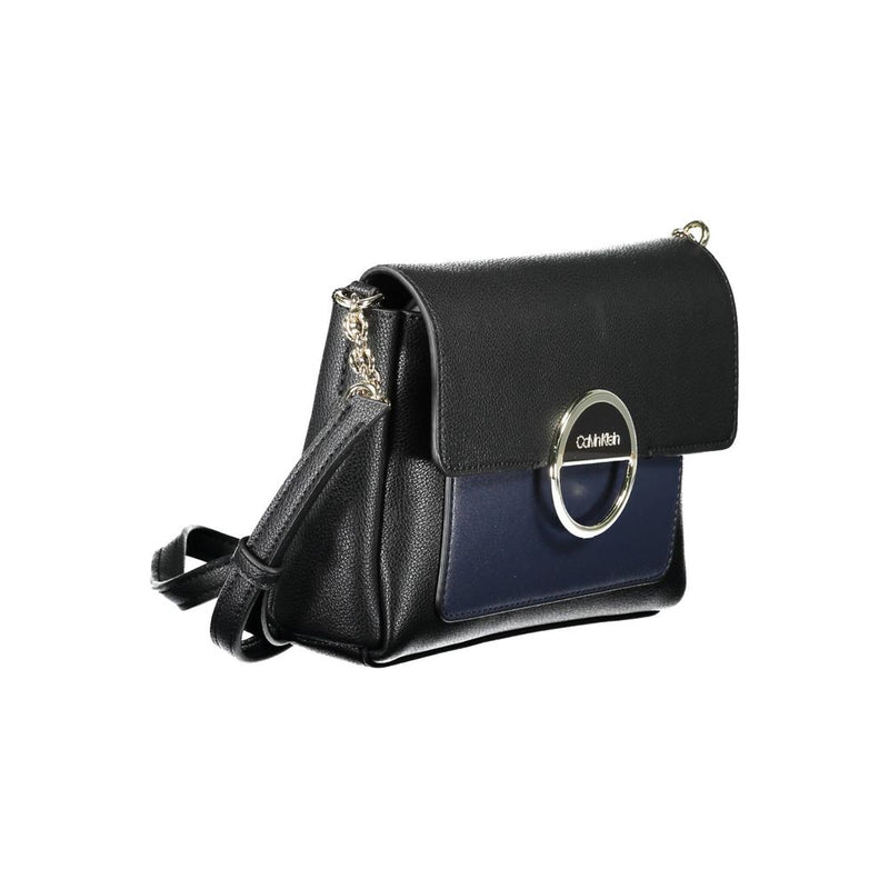 Black Polyethylene Women Handbag Calvin Klein