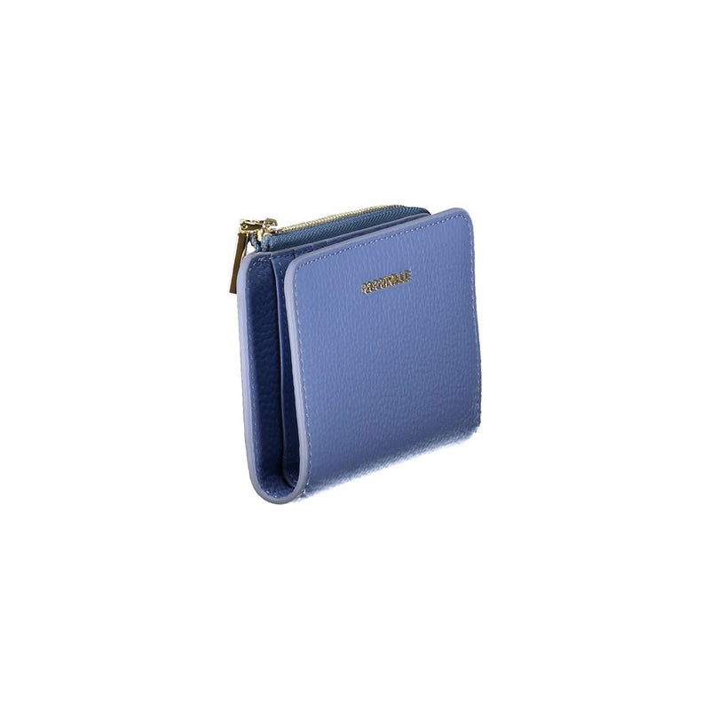 Light Blue Leather Women Wallet Coccinelle
