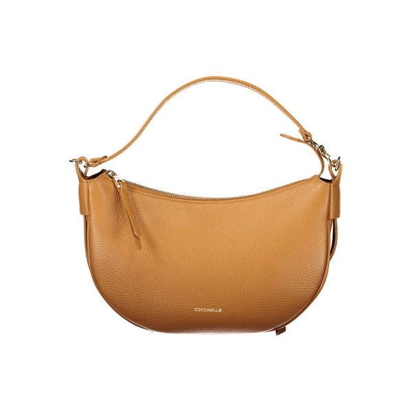 Brown Leather Handbag Coccinelle