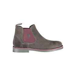 Brown Leather Men's Boot U.S. POLO ASSN.