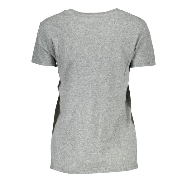 Gray Cotton Unisex T-Shirt Levi's