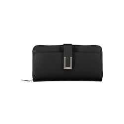 Black Polyester Women Wallet Calvin Klein