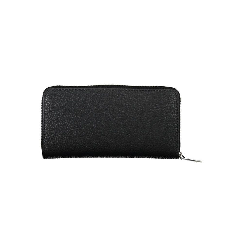 Black Polyester Women Wallet Calvin Klein