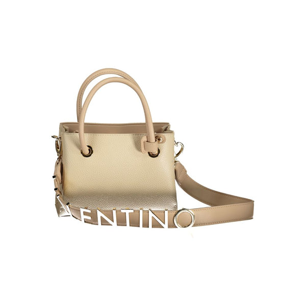 Beige Polyethylene Handbag Valentino Bags
