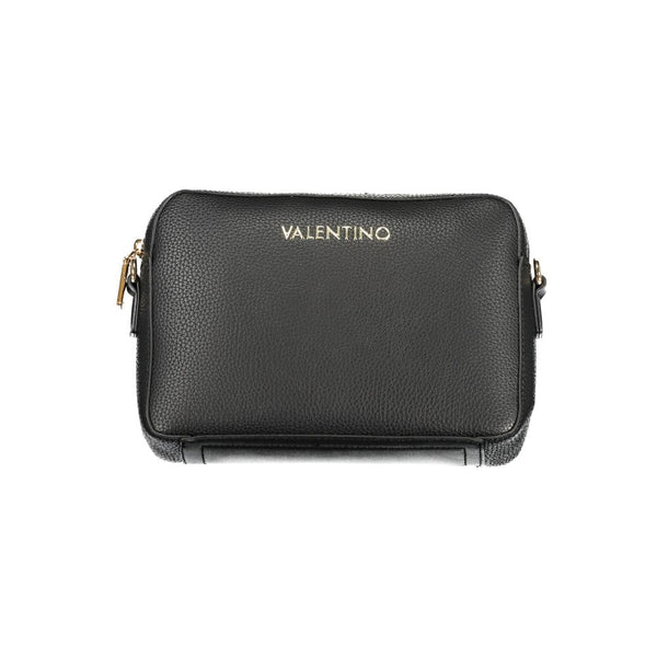 Black Polyethylene Women Handbag Valentino Bags