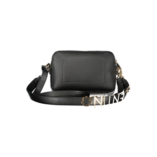Black Polyethylene Women Handbag Valentino Bags