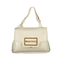 Beige Polyethylene Women Handbag Valentino Bags