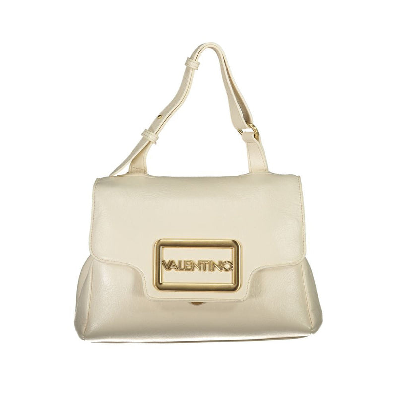 Beige Polyethylene Women Handbag Valentino Bags
