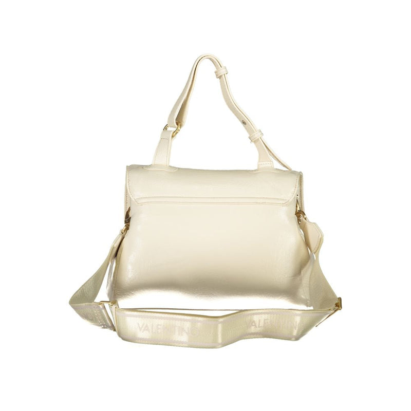 Beige Polyethylene Women Handbag Valentino Bags