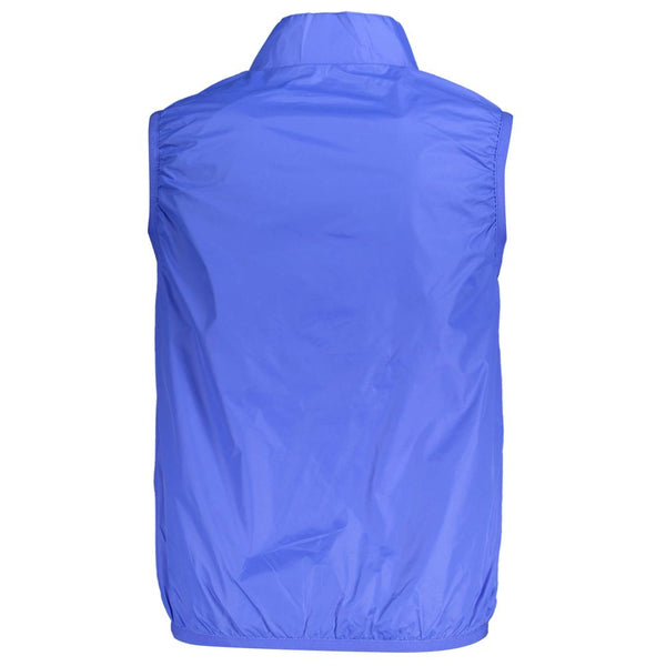 Blue Nylon Jacket U.S. Grand Polo