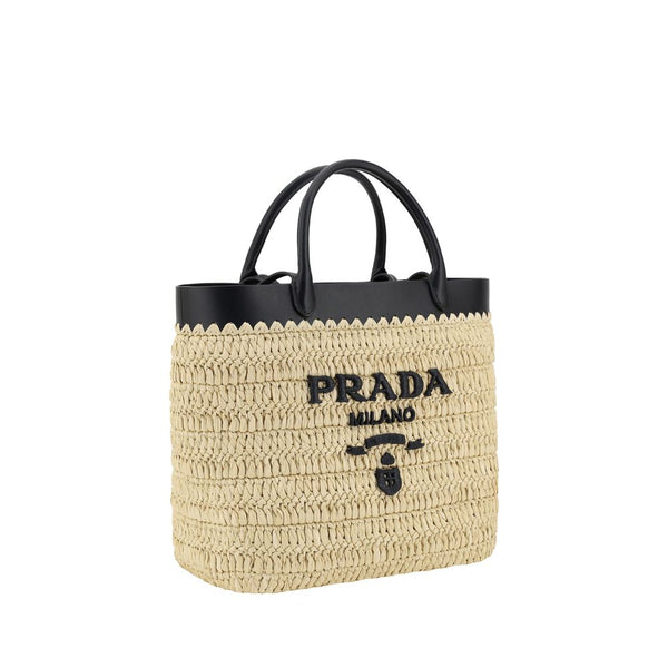 Woven raffia Tote Bag Prada